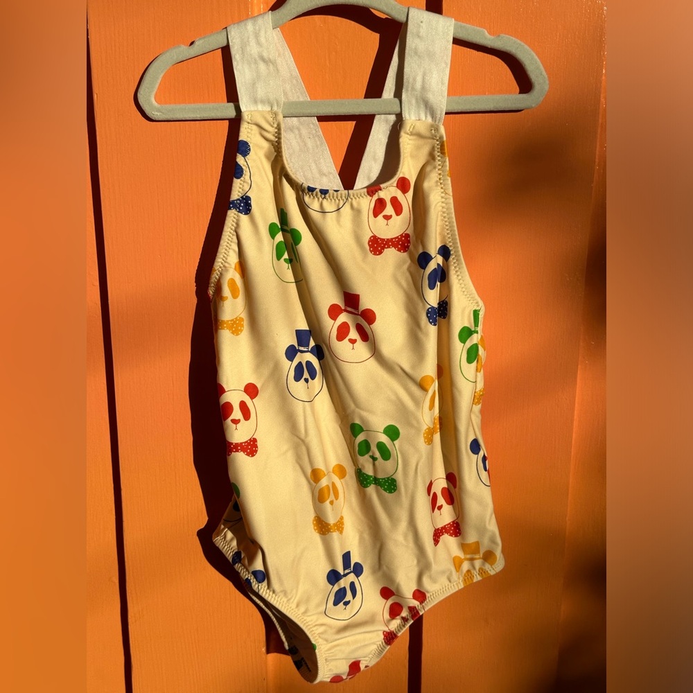 Mini Rodini girls 3-5 used swimsuit